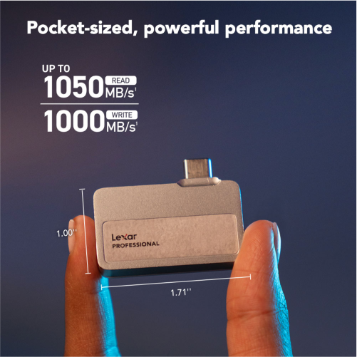  Lexar Professional Go Portable SSD