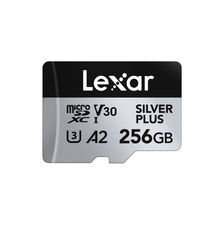 Lexar 256GB Professional SILVER PLUS microSDXC UHS-I Card