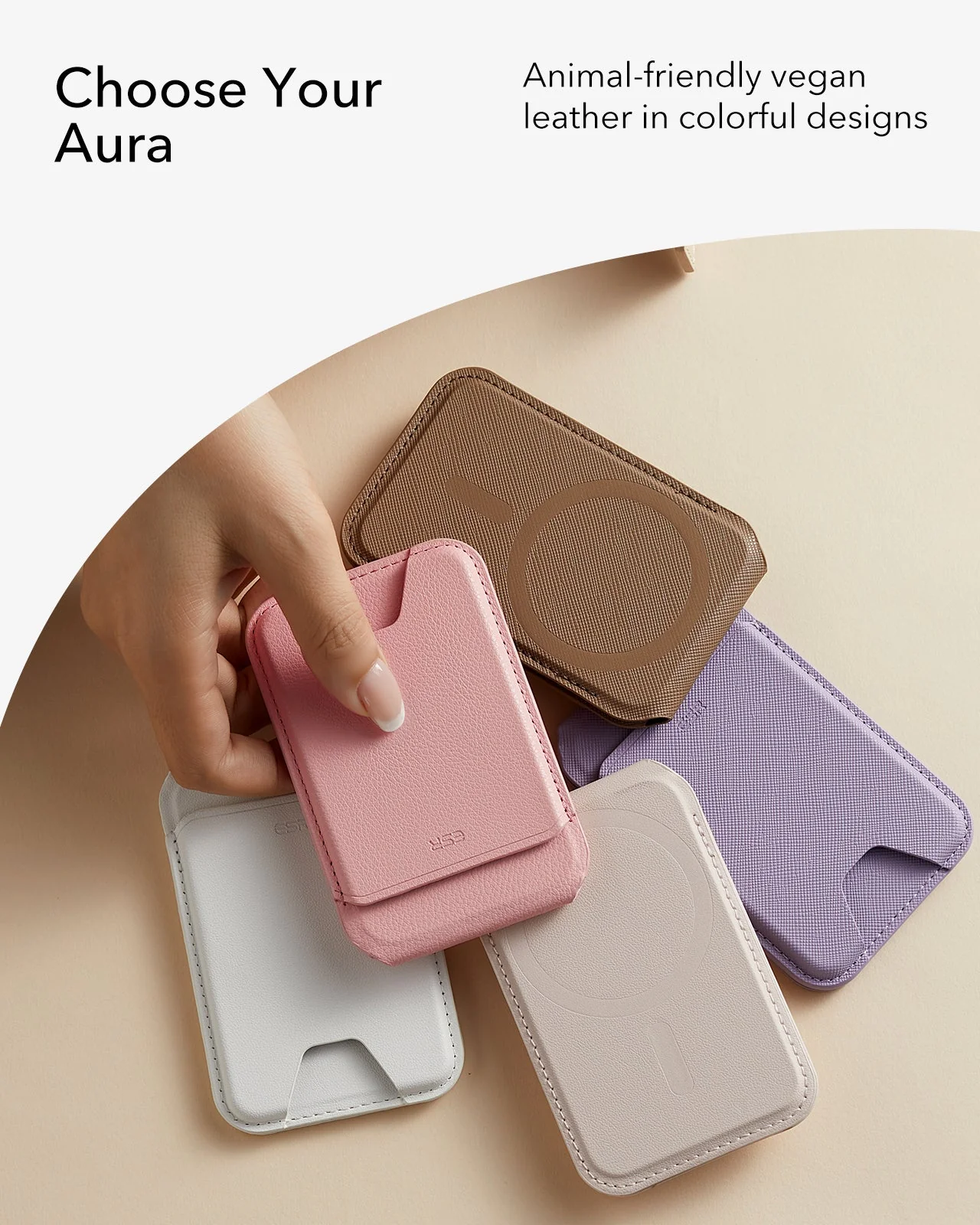  ESR Aura Wallet Stand (HaloLock)