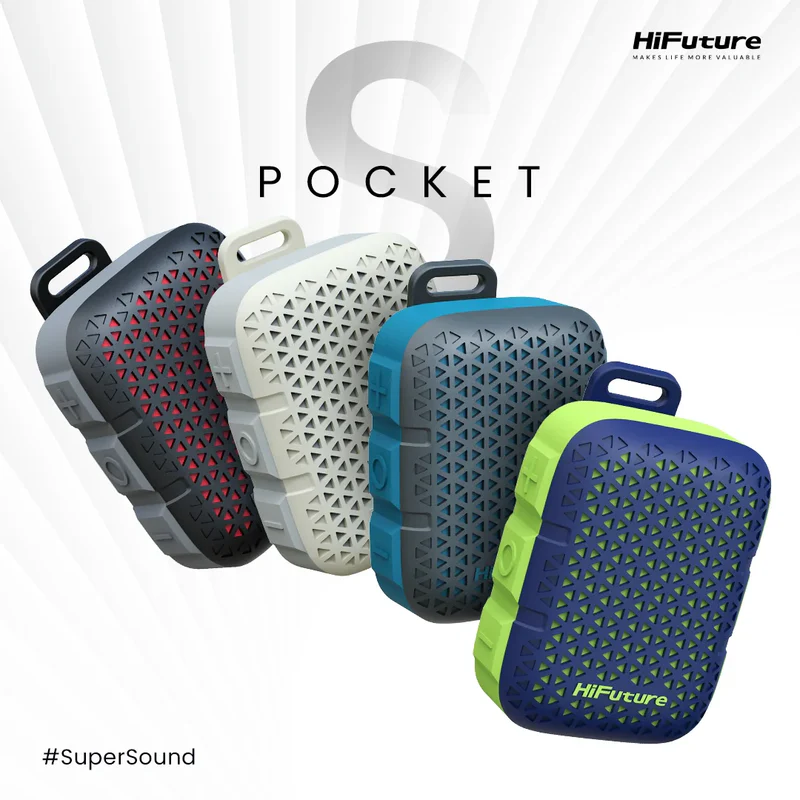  HiFuture Pocket S Portable and Wearable Speaker