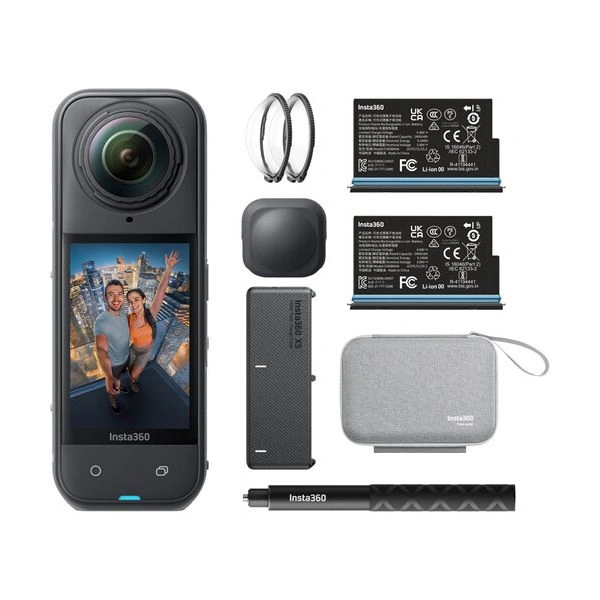  Insta360 X5 360 Action Camera Essentials Bundle