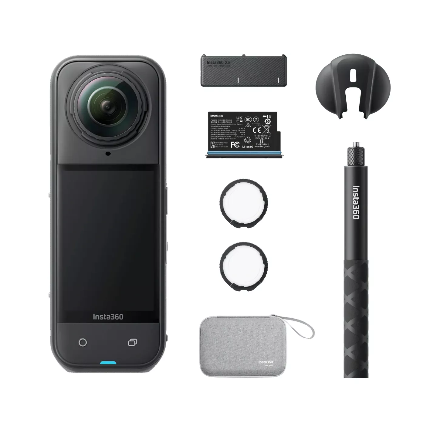 Insta360 X5 360 Action Camera Essentials Bundle