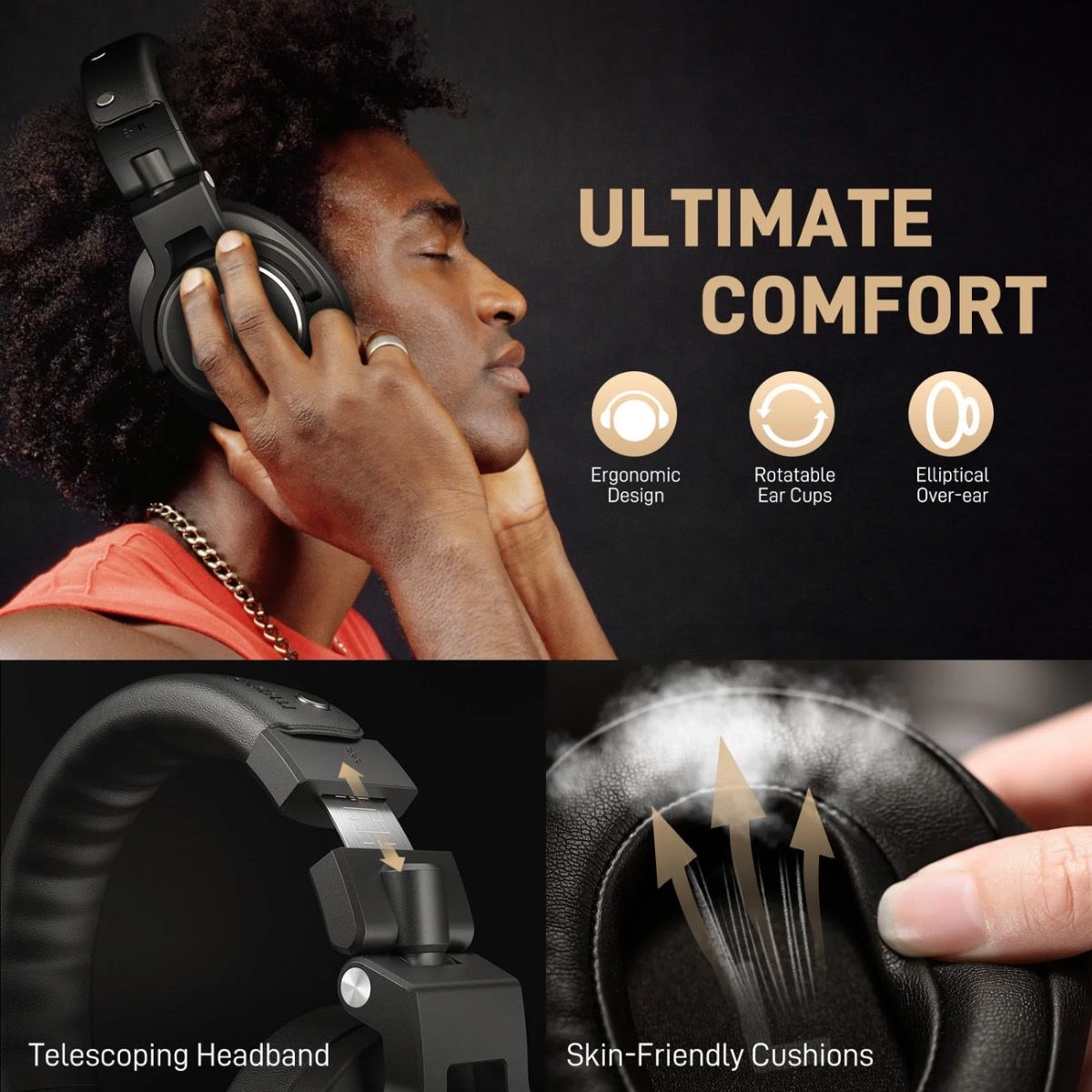  MAONO MH700 Monitoring Headphones