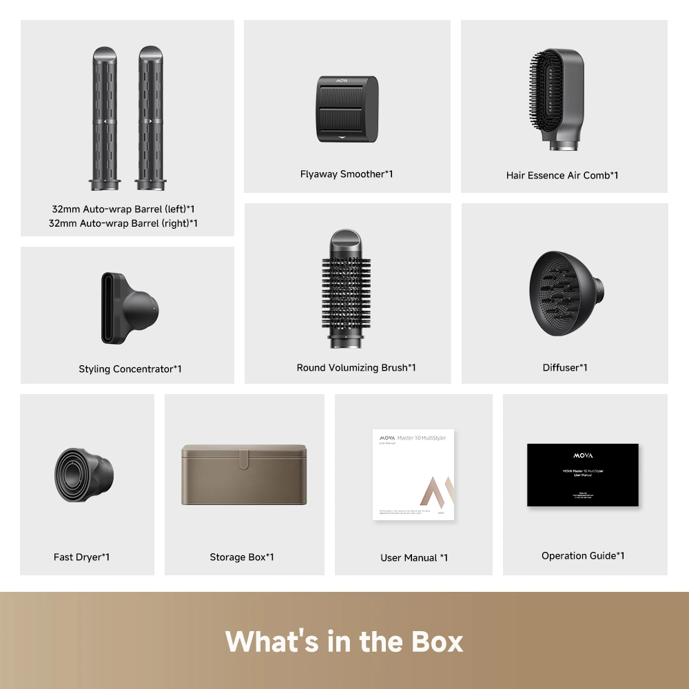  MOVA Master 10 All-in-one Hair Styler