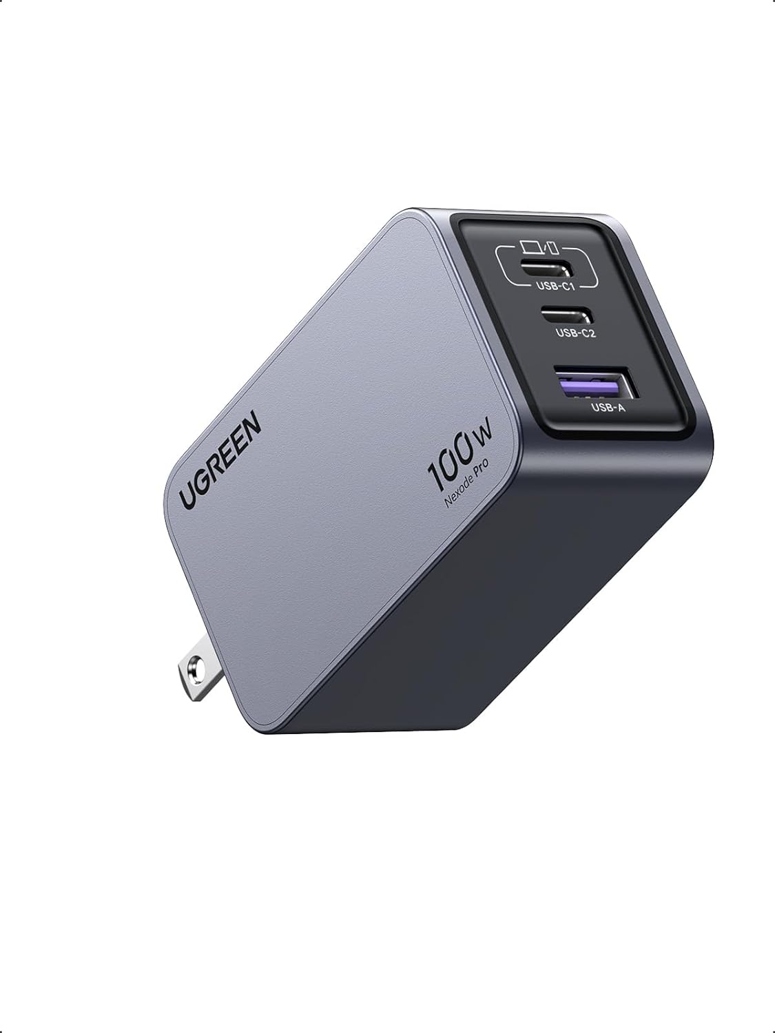 UGREEN Nexode Pro 100W 3 Ports USB C Charger