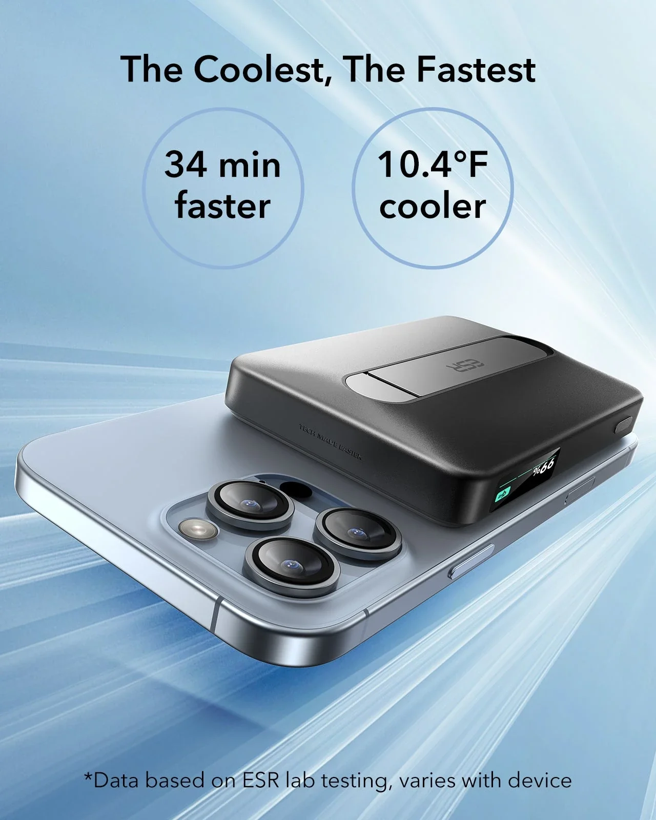  Qi2 MagSlim Kickstand Power Bank - 10000mAh