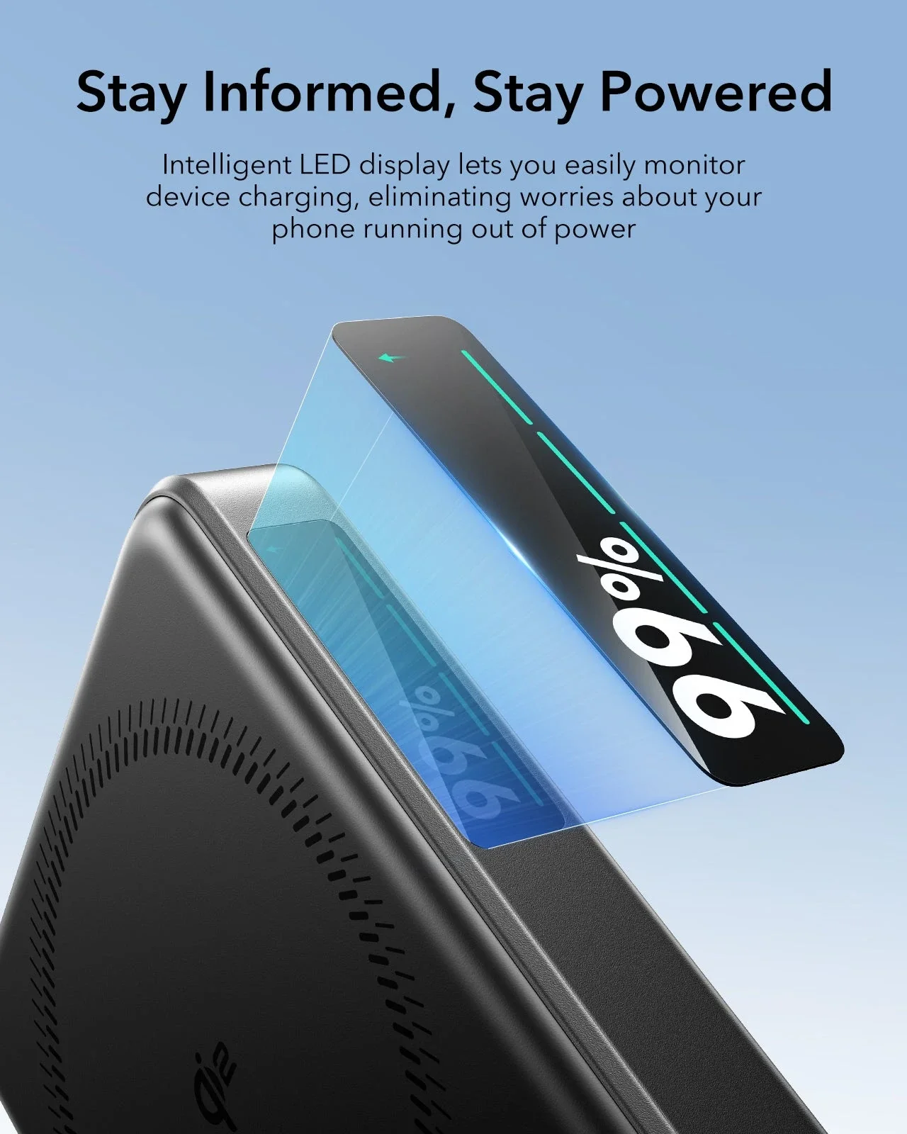  Qi2 MagSlim Kickstand Power Bank - 10000mAh