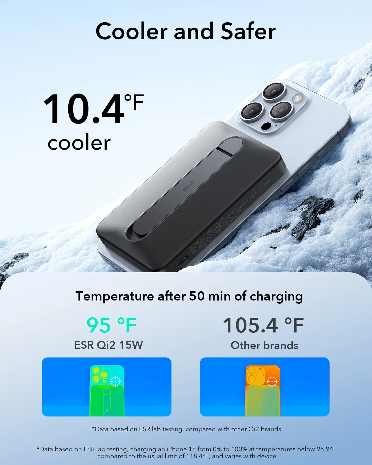  Qi2 MagSlim Kickstand Power Bank - 10000mAh