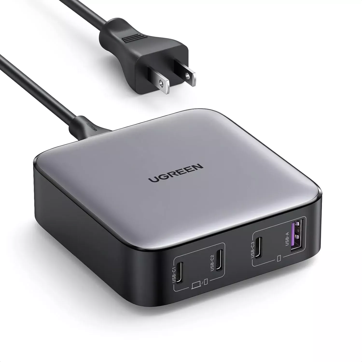 UGREEN 100 Nexode 4-Ports USB C GaN Fast Desktop Charger