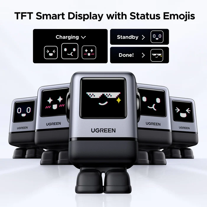  UGREEN Uno Charger 100W Smart Robot Charger